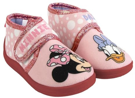 CERDÁ LIFE'S LITTLE MOMENTS Zapatillas de Casa Media Bota Minnie PantuflasUnisex niños