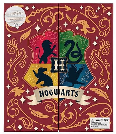 Harry Potter Paladone 24 Day Christmas Advent Calendar | Premium Gift | Wizard Wand Light | Toys & Games | Gadgets | Stocking Filler | Officially Licensed Wizarding World Merchandise | Novelty Gift