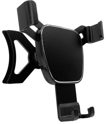 SPTSSWET Support Téléphone Voiture Compatible avec Audi A3 8V 2014-2019 360° Réglable Alliage Aluminium Gravity Auto Lock Support de Téléphone pour 4-7 Smartphones