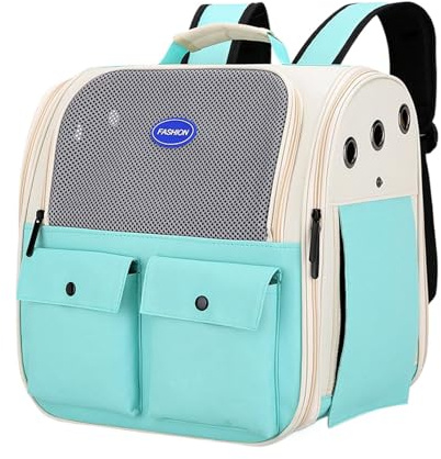 Backpack Animal Puppy – Rucksack Cat Carrier – tragbarer Rucksack aus Mesh | Reduzieren Sie Burden-Katzenrucksäcke für den Transport von Katzen, Kaninchenträger, Tasche
