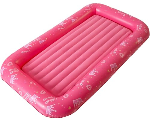 AVENLI Luftmatratze Kinderluftbett aufblasbar DreamAir 152 x 89 x 17,5 cm rosa
