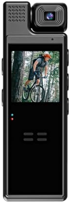 LIXSAZSE Videoregistratore portatile Mini schermo della fotocamera Videoregistratore ABS BodyCam Mini fotocamera Schermo portatile 1080P