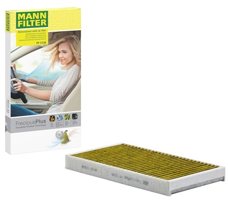 MANN-FILTER FP 3139 Filtro aria cabina - FreciousPlus Filtro Antipolline Biofunzionale - per Autovetture + veicoli commeriali