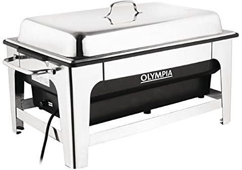 Olympia Elektrisches Rechaud 13,5 l – Speisewärmer mit Deckel CM266