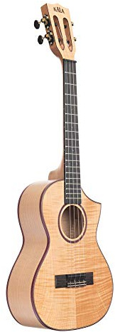 Kala KA-ASFM-T-C Tenor-Ukulele – massives Ahornholz