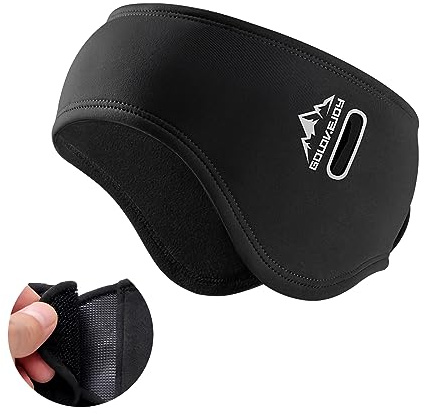 SJTJSPX Ohrenwärmer Herren Damen Stirnband Winter Ohrenschützer Elastisch Headband Warm Kopfband Winddicht Earmuffs Outdoor Sport Ohrenschutz für Skifahren Laufen Wandern Joggen Fahrrad