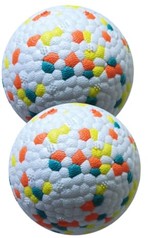 INOOMP 2stücke Hundespielzeug Bouncy Kleine Langlebige Kauspielzeuge Für Drinnen Und Draußen Für Welpen Zur Zahnpflege Und Beschäftigung Schwimmfähig Und Leicht Zu Reinigen