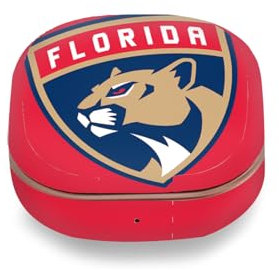 Head Case Designs Offizielle NHL Übergroß Florida Panthers Vinyl Haut Aufkleber Abziehbild Abdeckung kompatibel mit Buds Live/Buds Pro / Buds2