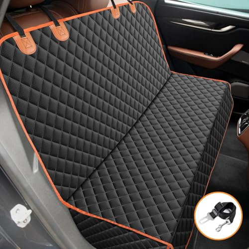 Hundedecke Auto Rückbank Autoschondecke Hund Rücksitz für Dacia Jogger 2021-2023 2024, 4-in-1 Verdickte Hundesitzbezug Kofferraumschutz Hund