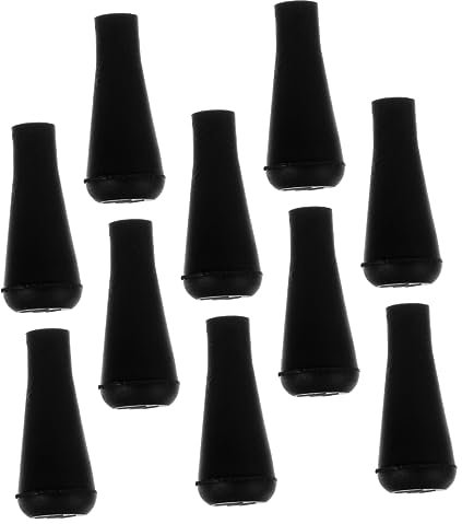 POPETPOP 10 Stück 6mm Pfeilspitzen Aus Gummi Stumpfe Bogenschießspitzen Sicher Für Trainings Und Zielübungen Kompatibel Mit Holz- Fiberglas- Carbon Und Bambuspfeilen