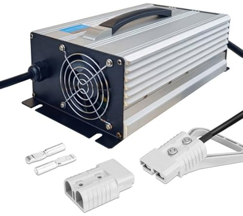 HYDTGZ Gabelstapler Batterieladegerät 24 V 30 A Intelligentes Erhaltungsladen mit Anderson Stecker Zum Laden von Blei Säure Batterien von Gabelstaplern, Hubwagen und Scheuersaugmaschinen,B,350A