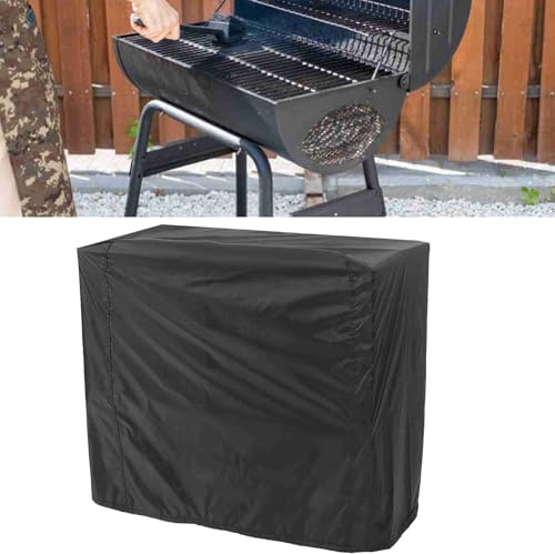 BBQ Grill Obere Abdeckung, Outdoor Eingebaute Grill Abdeckung, Grill Abdeckhaube Wasserdicht, Grill Abdeckhaube für Familie Outdoor Camping (80x66x100cm)
