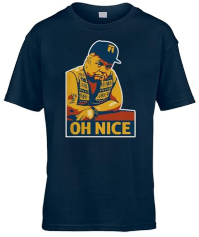 This Way Up Onslow Oh Nice Kids T-Shirt [Navy XL]