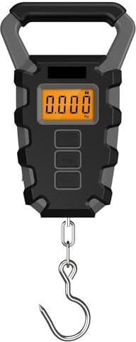 Hängewaage, 50 kg digitale Waage, Reise, Gepäck, Wiegen, Waage mit Lineal, for zu Hause, leicht zu tragen