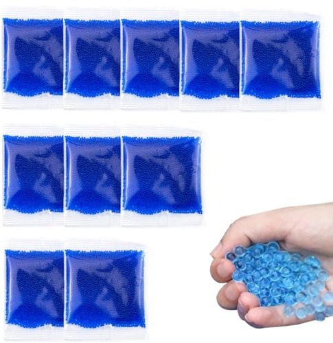 100000 Stück Blau Perlen,Wasserperlen Blau,Gel Blaster,7–8 Mm Gel Balls