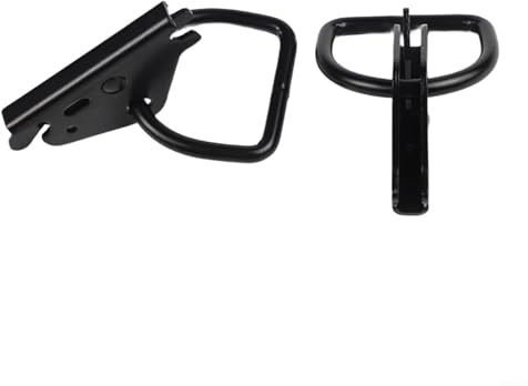 10 tasselli di sicurezza ad anello a D per sistemi E-Track, compatibili con rimorchi, pickup, motociclette e applicazioni di gestione del carico