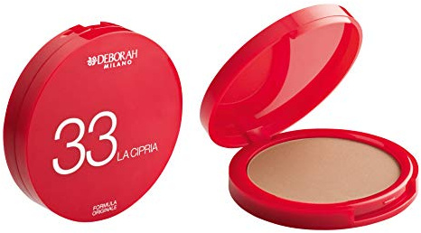 Deborah La Cipria N.33 Rose ad azione opacizzante, Texture leggera con un finish naturale, per una pelle omogenea e levigata