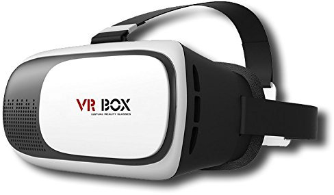 VRbox Gafas de video en 3D de realidad virtual con diadema ajustable para un teléfono 3.5 ~ 6.0  inteligente iPhone Samsung HTC etc