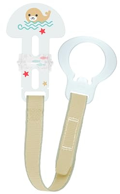 MAM Clip & skydd, nappkedja, neutral