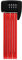ABUS Faltschloss Bordo Lite 6055C - mit Zahlencode - Extra-leichtes Zahlenschloss aus Spezialstahl - ABUS-Sicherheitslevel 7 - 60 cm - Rot