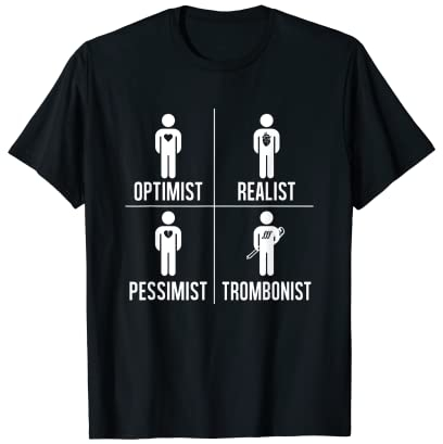 Posaunenspieler Musiker Blasbandinstrument T-Shirt