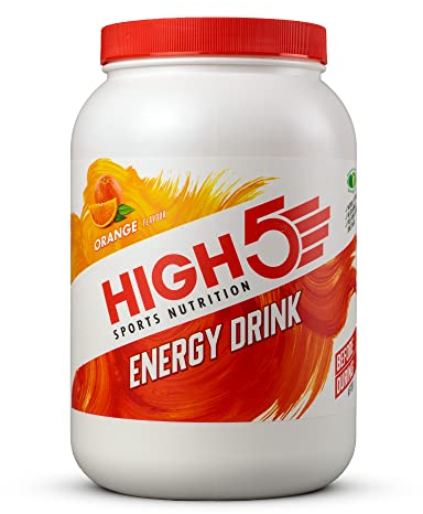 HIGH5 Energy Drink - Electrolytes Sport Energy Drink Powder - Isotonic Drink with 2:1 Fructose - Hydration for Running, Cycling, Endurance Fuel - Natural Flavours, Vegan (Orange, 2.2kg - 46 Servings)