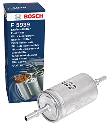 Bosch F5939 Filtre à Carburant Essence - Sépare les Particules du Carburant, Protège le Système d'Injection