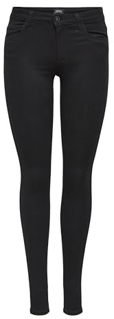 ONLY Damen Royal Reg Skinny Jeans Pim600 Noos Jeanshose ,Black,M