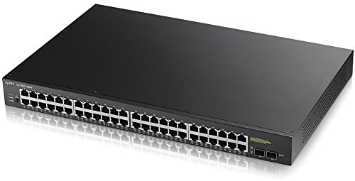 ZyXEL GS1900-48HP 48 Port Gigabit PoE Smart Managed Rackmount Switch