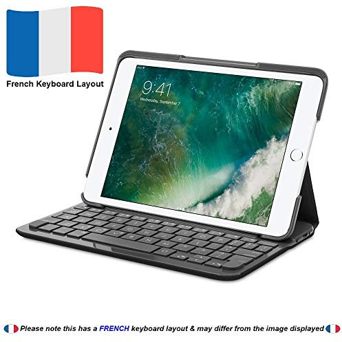 Logitech CANVAS - Funda para teclado iPad mini, 2, 3, color negro