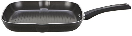 Prestige Duraforge Induction Aluminium Square Grill Pan, Black, 28 cm