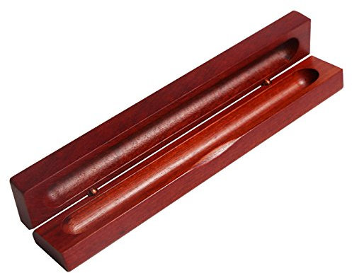 UOOOM Hochwertiges Federmäppchen aus Holz, handgefertigt, Vintage-Stil, Business-Federmäppchen
