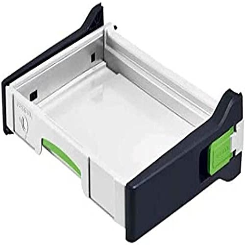 Festool Auszug SYS-AZ-MW 1000 – Systainer Schublade Vollauszug | Schubladenauszug für die Mobile Werkstatt MW 1000 – Tragkraft 20 kg, Maße 493 x 373 x 118 mm
