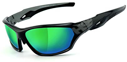 HSE SportEyes® | beschlagfrei, Winddicht, HLT® Kunststoff-Sicherheitsglas nach DIN EN 166 | Sportbrille, Radbrille, Sonnenbrille | Brille: 231