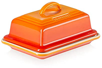 Manteigueira cerâmica da Le Creuset - Laranja