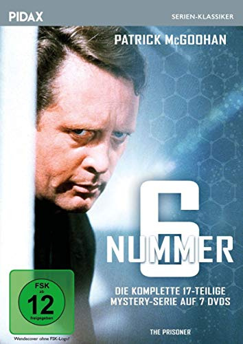 Nummer 6 (The Prisoner) / Die komplette 17-teilige preisgekrönte Mystery-Kultserie (Pidax Serien-Klassiker)
