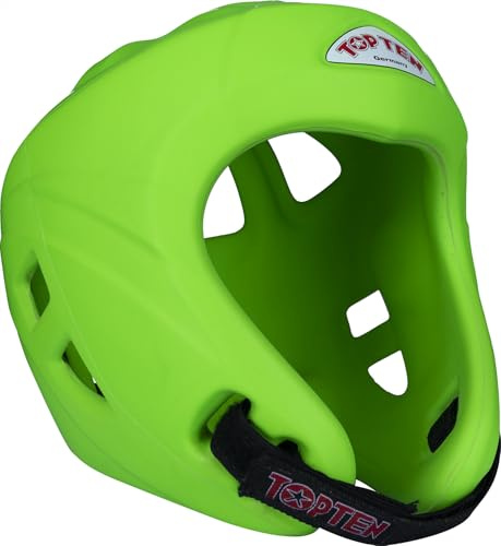 Kopfschutz „NEON Avantgarde“ (WAKO Approved) ohne Kinn- und Jochbeinschutz - Gruen, Gr. L