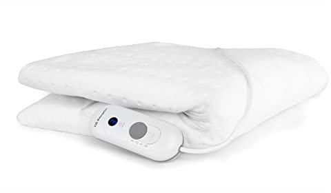 Orbegozo CAH 0850 - Calientacamas, calentamiento rápido, 3 niveles de potencia, sistema de fijación al colchón, 60 W