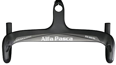 Alfa Pasca 1-1/8 carbon rennrad lenker internes routing fahrradlenker vorbau drop bar aero vorbau rennrad lenker integrierte 28.6mm UD matt 400 * 110
