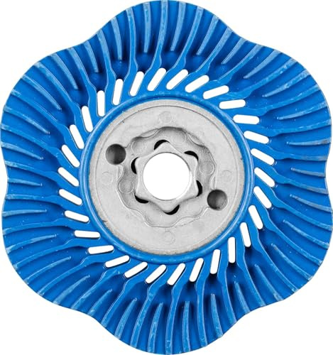 PFERD TOOLS COMBICLICK Stützteller/Hart 125mm Gewinde M14 / 44890152 passend für Maschinentypen Winkelschleifer 125 mm, Aufnahme M15 Blau M14 x 125mm