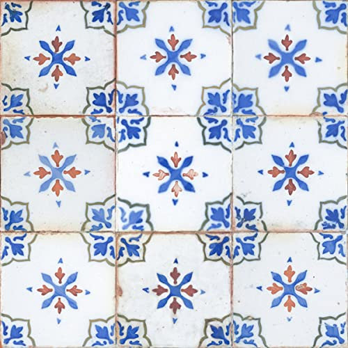 Peronda 20300 FS Mirambel-a Steinzeug, emailliert, innen, Bodenfliesen, 330 mm x 330 mm x 9 mm, 2,16 kg, Mosaikblau