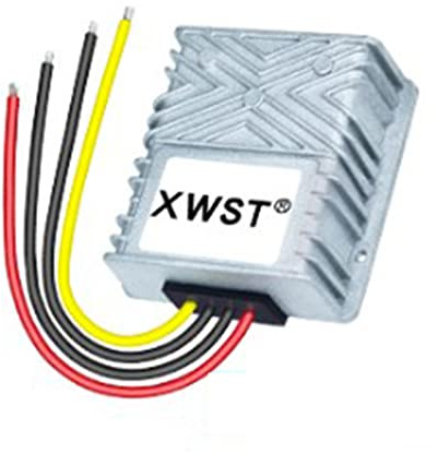 XWST DC DC 48 V a 36 V Buck - Transformador de corriente para coche, 10 A, 360 W, adaptador de transformador CC 40 – 60 V, entrada ancha a 36 V