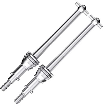 HYPER GO 14410 1/14 Scale RC Car Accessories Metal CVD Set, Spare Parts RC Vehicle Rotor Shafts for H14MK & 14301 & 14302 (Pair)