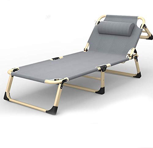 KAZUP Liegestuhl, Klappstuhl für die Mittagspause, tragbares Klappbett, Nickerchenbett im Büro, 3D-Baumwolle, atmungsaktiv und bequem, 190 x 68 x 30 cm, wunderschöne Landschaft