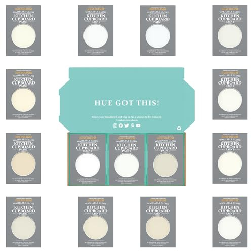 Rust-Oleum Kitchen Cupboard Paint in Gloss Finish – Elegant Whites Tester Box