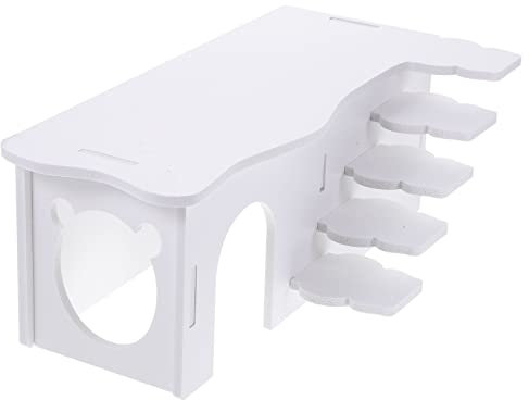 VILLFUL Hamsterhaus Mit Leiter Für Hamster Hamsterversteckspielzeug Aus Sicherem Material Zum Entspannen Und Spielen Für Kleine Haustiere