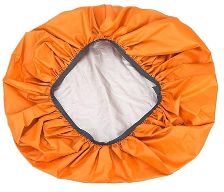 ZYFHYU Rain Cover for Backpack 20L 35L 40L 50L 60L Bag Outdoor Camping Hiking Climbing Raincover für Wandern, Camping, Radfahren(50-70L,Orange)