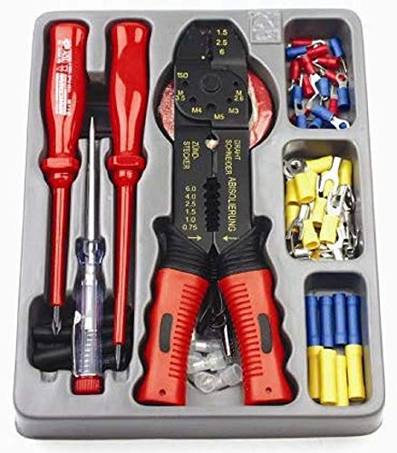 Brüder Mannesmann Werkzeug Auto-Elektrik-Set, 82-tlg., M00208