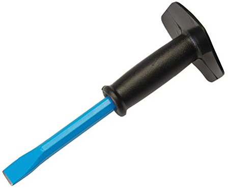 Silverline PC48 Scalpello Freddo con Paramano, 19 x 250 mm