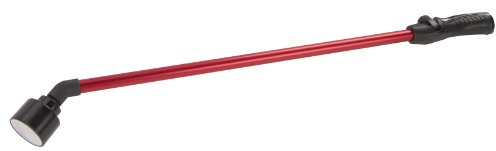 Dramm One Touch Rain Wand Watering Wand – 30 Inch Garden Watering Wand with Thumb Control Valve – Gentle Shower Spray for Plants, Flower Beds & Hanging Baskets – Red